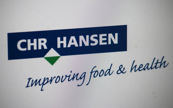 Logo van het merk "Chr Hansen" — Stockfoto
