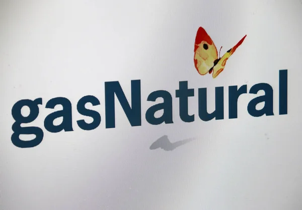 "가스 자연 Fenosa 브랜드의 로고" — 스톡 사진