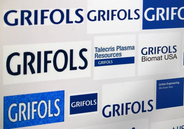 Logo van het merk "Grifols" — Stockfoto