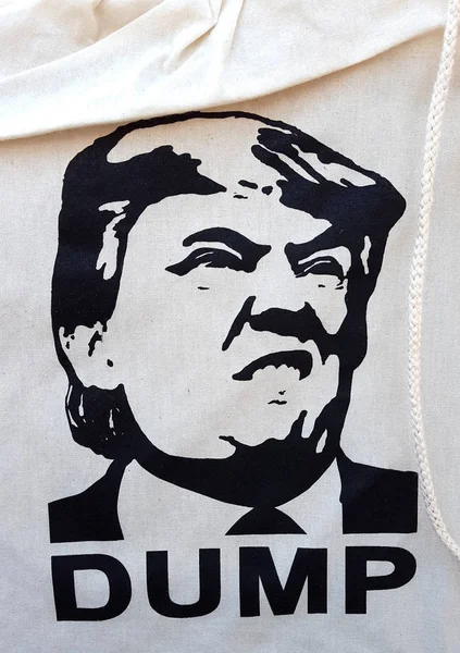 Bizi Başkan Donald Trump portresi