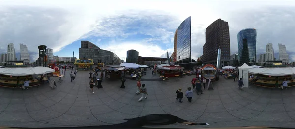 Potsdamer Platz, Berlin-Tiergarten. — Stock Fotó