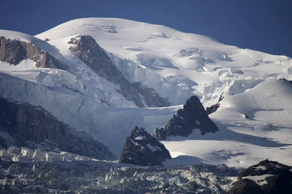 Montblanc mountain, França . — Fotografia de Stock