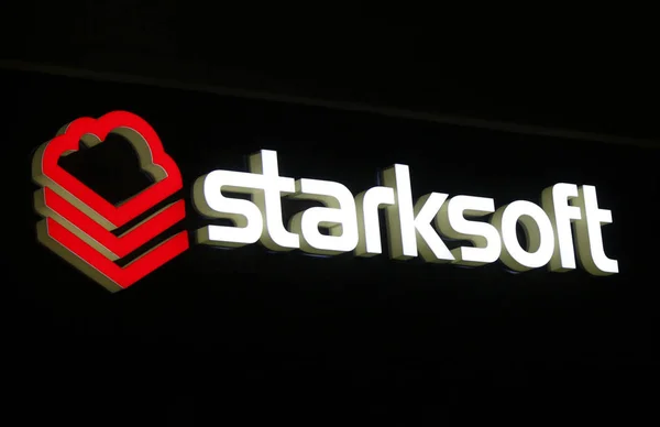 Logo marki "Starksoft" — Zdjęcie stockowe