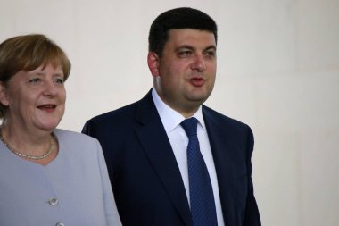 Angela Merkel, Volodymyr Hroysman