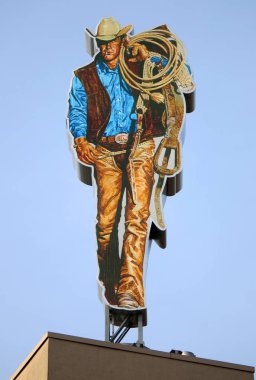 büyük ölçekli kovboy şekil