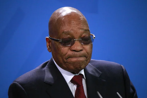 Presidente sudafricano Jacob Zuma — Foto de Stock