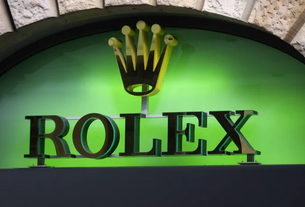 Logo van het merk "Rolex" — Stockfoto