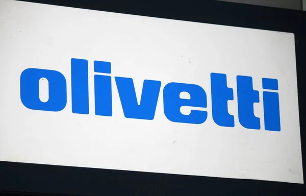 Logo teken "Olivetti" — Stockfoto