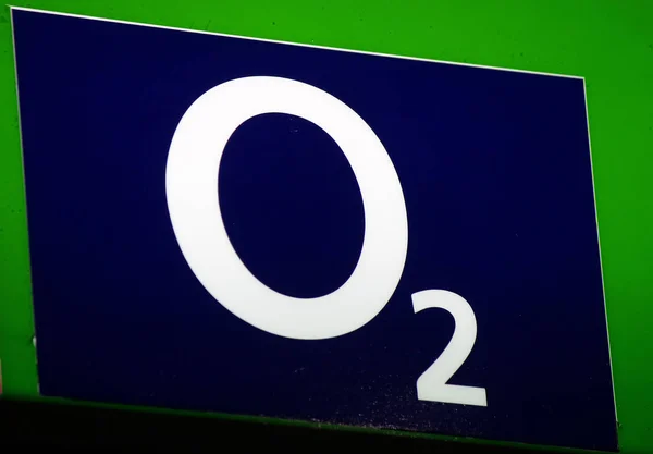 Logotyp tecken ”O2" — Stockfoto