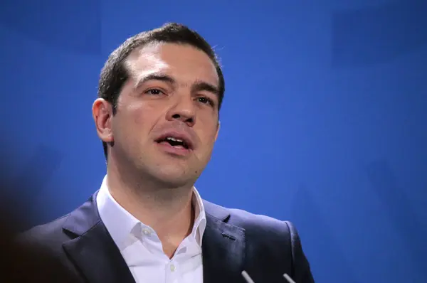 Griekse premier Alexis Tsipras — Stockfoto