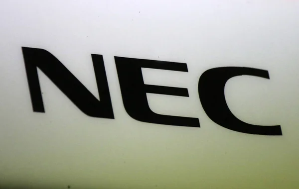 Logo marki "Nec" — Zdjęcie stockowe