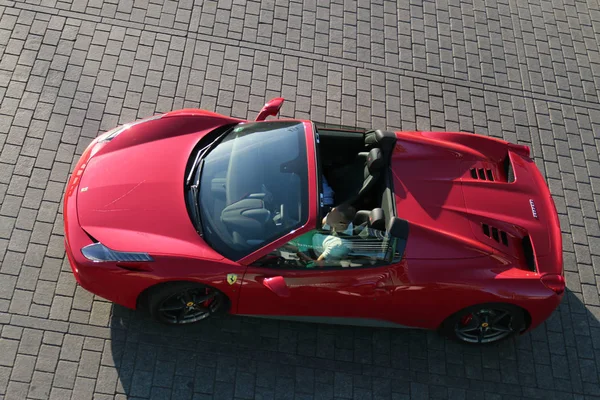 Coche Ferrari 458 Spider — Foto de Stock