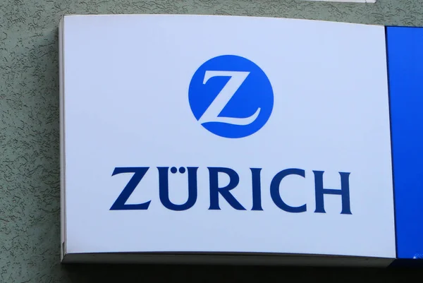 Logo de la marca "Zurich " — Foto de Stock