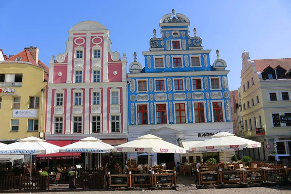 City buildings in Stettin — Stock Photo, Image