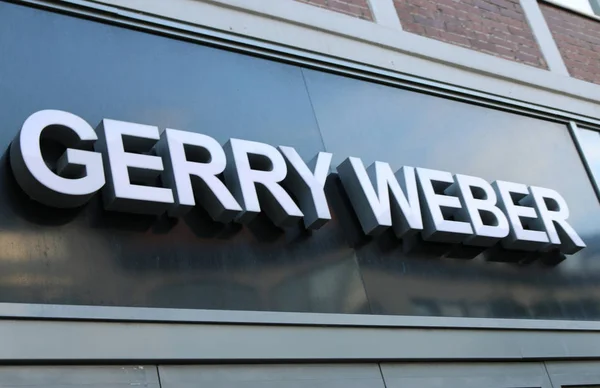 Logo marki "Gerry Weber" — Zdjęcie stockowe