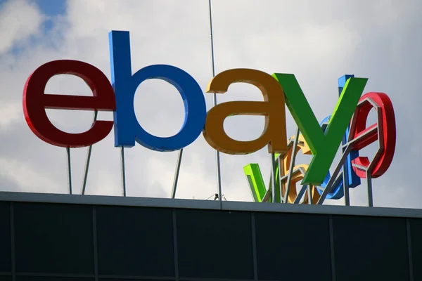 Logo of brand "EBay" — Stock Photo, Image