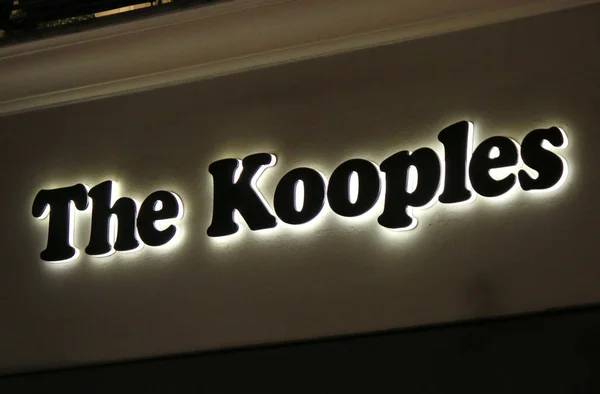 Znak logo "The Kooples" — Zdjęcie stockowe