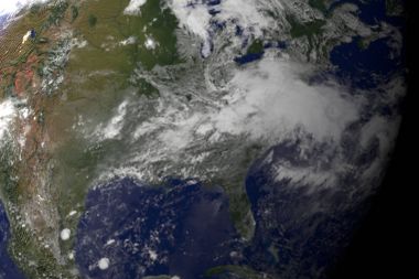 Uzayda Dünya gezegeni 