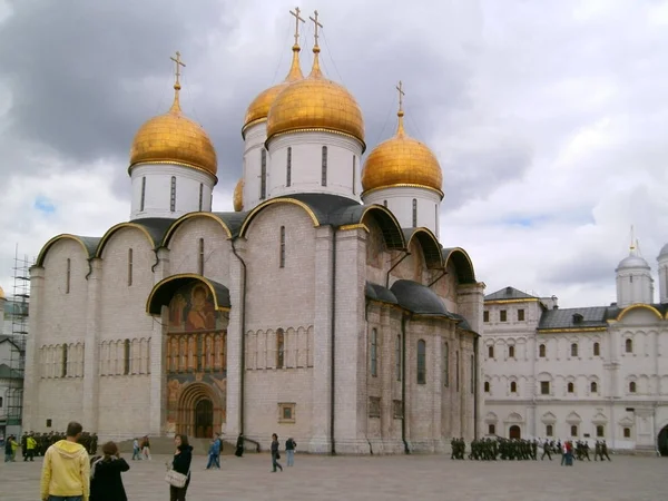 Moskova'da Kremlin bina — Stok fotoğraf