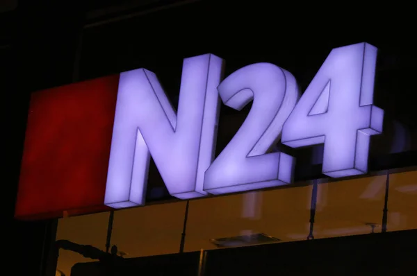 Logo der Marke "n24" — Stockfoto