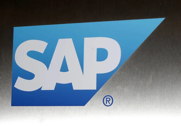 Logo der Marke "sap" — Stockfoto