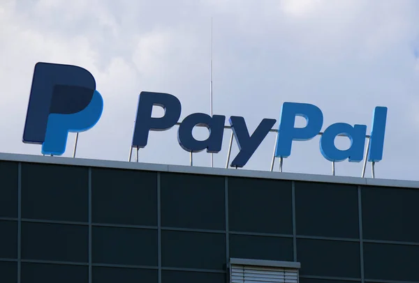 Logo de la marca "PayPal " —  Fotos de Stock