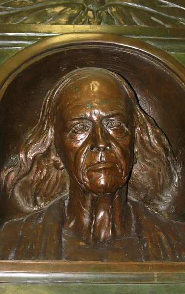 Skulptur von Theodor Mommsen — Stockfoto