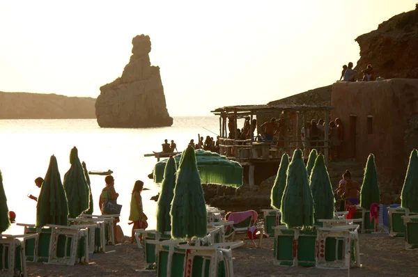 Ibiza costa del mar en España — Foto de Stock