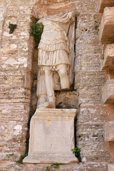 Replica de la escultura de época romana — Foto de Stock