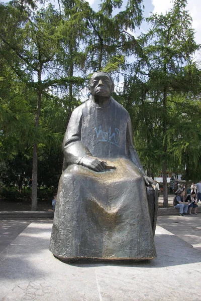 Sculpture of artist Kaethe Kollwitz — Stock Photo, Image