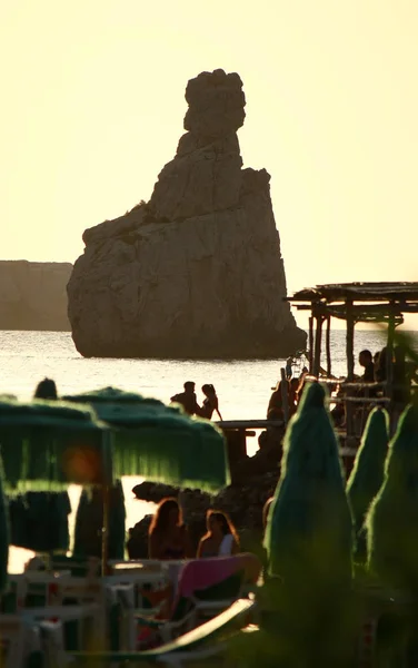 Ibiza costa del mar en España — Foto de Stock
