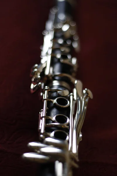 乐器： 单簧管 — 图库照片