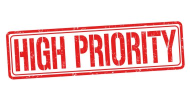 Yüksek öncelikli damgası veya işareti