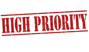 Yüksek öncelikli damgası veya işareti