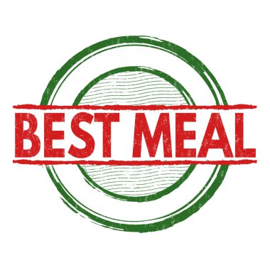 En iyi yemek işareti veya damga