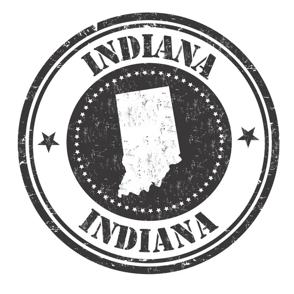 Indiana signe ou timbre — Image vectorielle