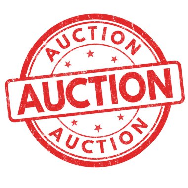 Açık artırma işareti veya damga