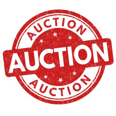 Açık artırma işareti veya damga