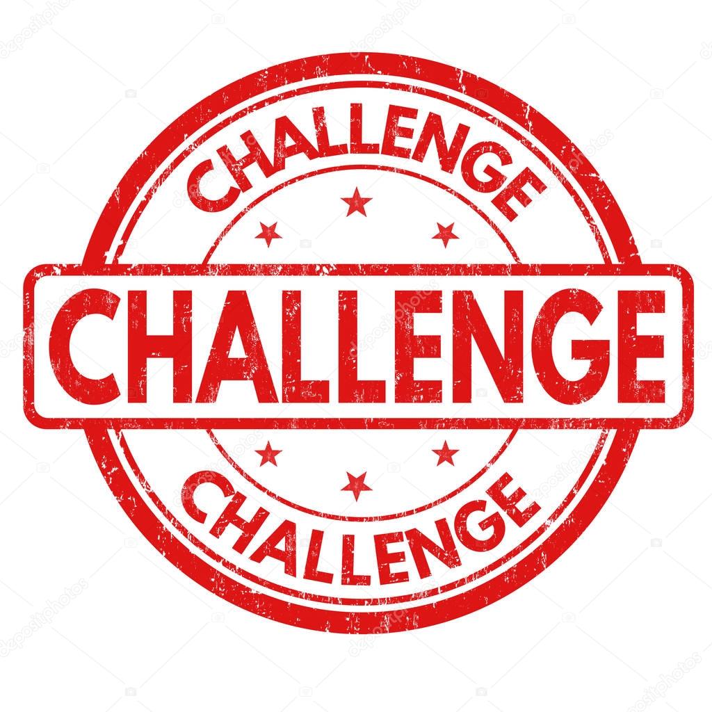 Challenge Sign Or Stamp Vector Image By C Roxanabalint Vector Stock
