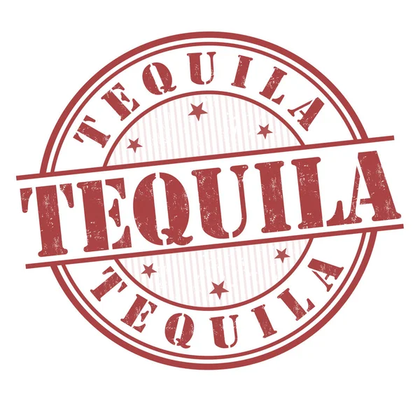 Tequila jel vagy bélyegző — Stock Vector