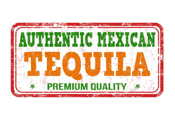 Tequila podepsat nebo razítko — Stockový vektor