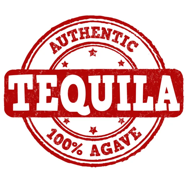 Tequila-Zeichen oder Stempel — Stockvektor