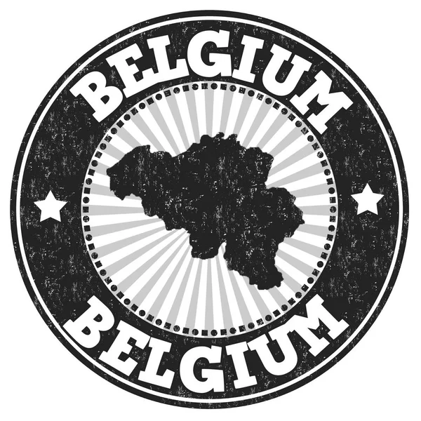 Bélgica assinar ou carimbar — Vetor de Stock
