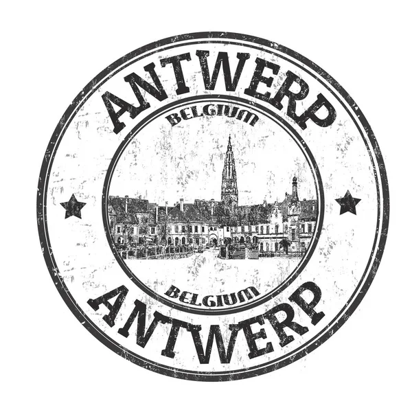 Antwerpen teken of stempel — Stockvector