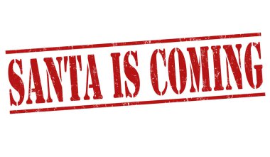 Santa işareti veya damga geliyor