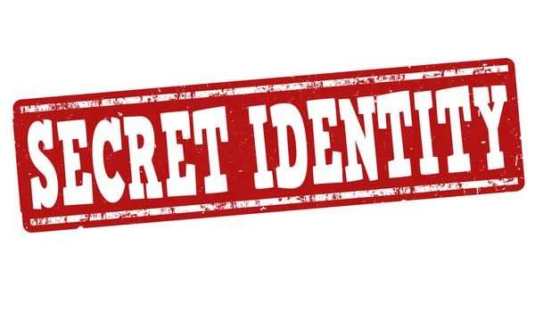 Signe ou timbre d'identité secret — Image vectorielle