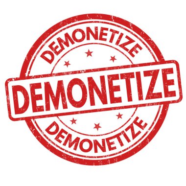 İşareti veya pul demonetize