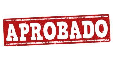 Aprobado (işareti veya damga onaylanmış)