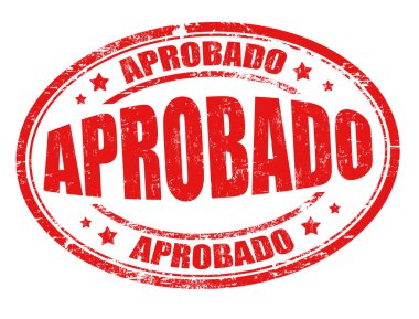 Aprobado (işareti veya damga onaylanmış)