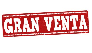 Gran venta (büyük satış) işareti veya damga